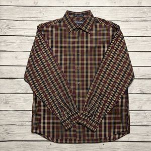 Paul Fredrick Long Sleeve Dress Shirt Classic Fit